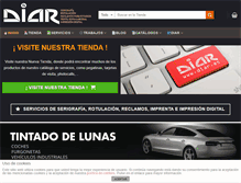 Tablet Screenshot of diar.es